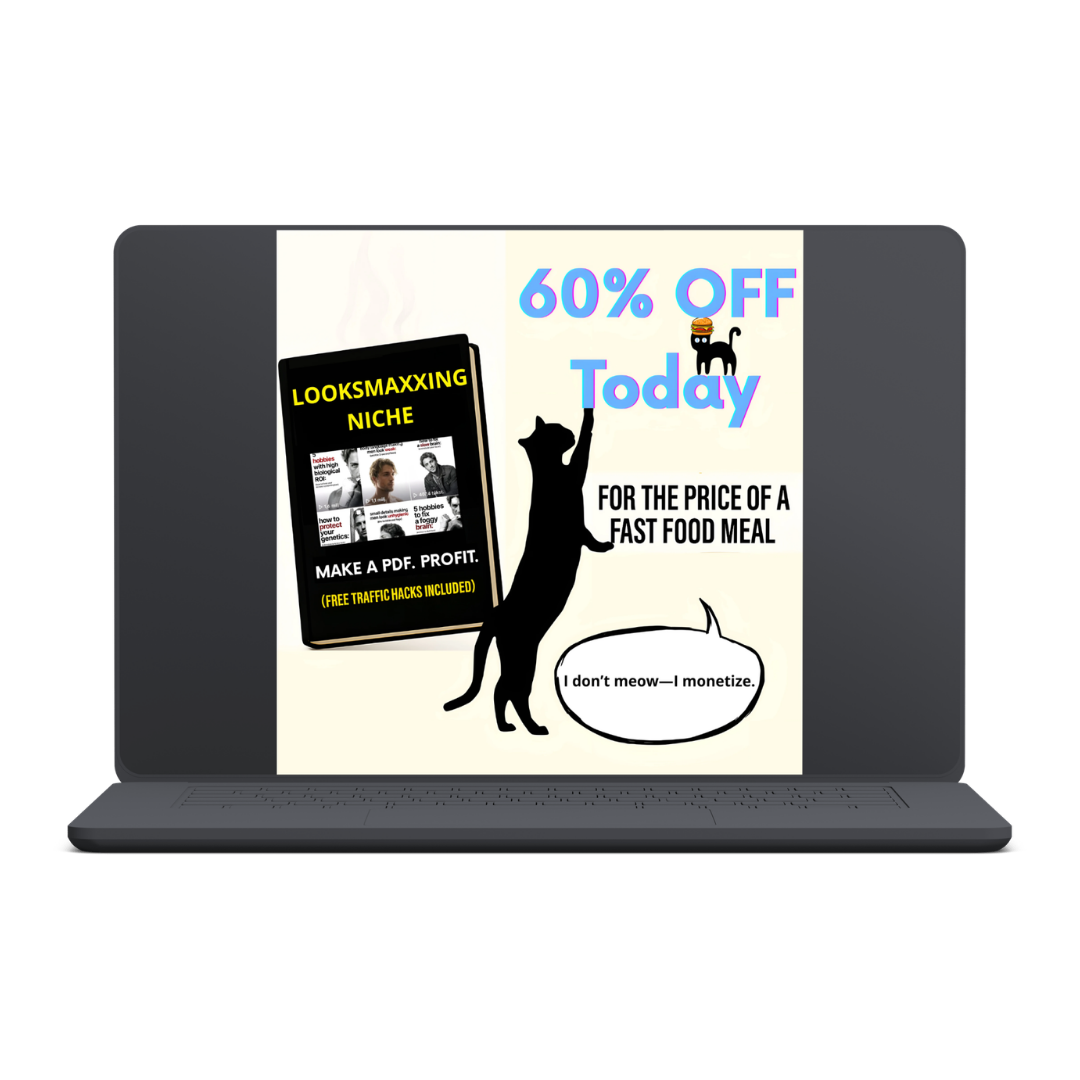 I Made $400 in a Week Selling a Looksmaxxing PDF